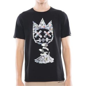“MORE MONEY MORE PROBLEMS" Cult of Individuality Crew Neck Tee Black, new w Tags